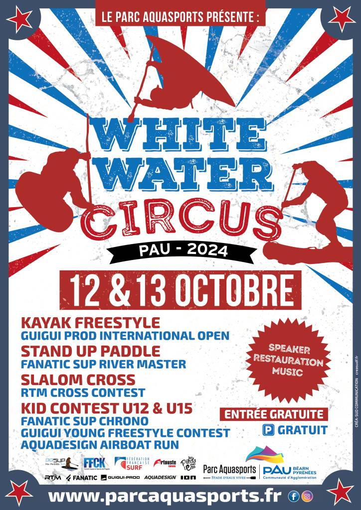 white water circus2024 affiche